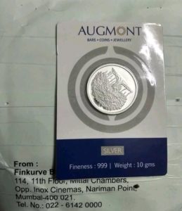(Loot Lo) Augmont App- 2g Silver On Sign Up + 1g Silver/Refer(Proof Added)
