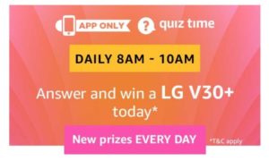 Amazon LG V30+ Quiz