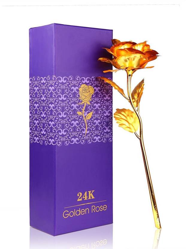 (Best 4 Gift) Flipkart Homesogood Gold Rose With Gift Box In Just Rs.99