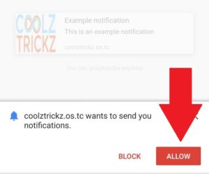 coolzTricks Push Notification 