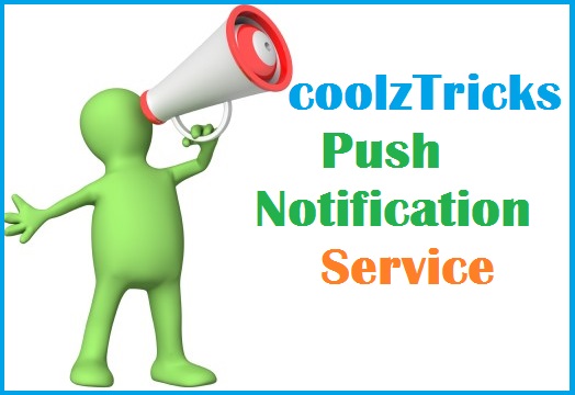 CoolzTricks Push Notifications -Now Instantly Get All Loot & Tricks