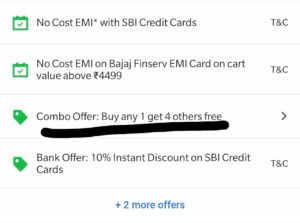 (Back) Flipkart Buy 1 & Get 4 Products for Free (94% Discount)