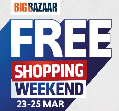 Big Bazaar Free Shopping Weekend- Rs.2000 Shopping For Free