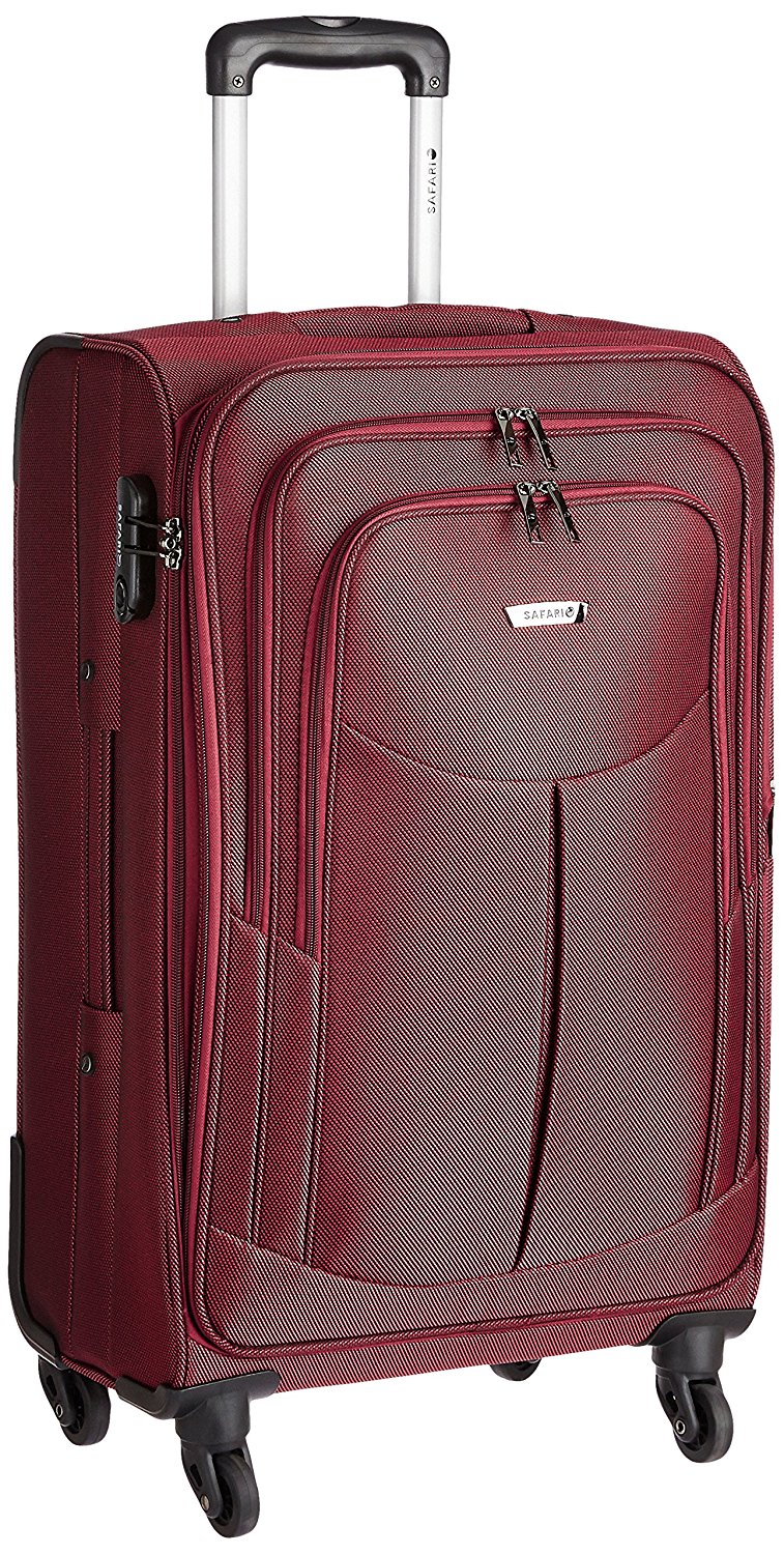 (Super Loot) Amazon Safari Red Suitcase In Just ₹1869(Worth ₹9790)