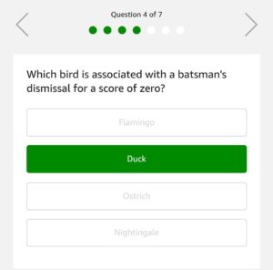 (All Answers) Amazon Cricket Quiz-Answer & Win Rs.20,000 (22nd April)