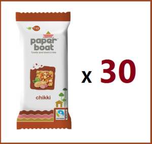 (#1 Seller) Paper Boat Chikki x 30 Units In Just ₹195 (Worth ₹300)