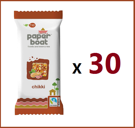 (#1 Seller) Paper Boat Chikki x 30 Units In Just ₹195 (Worth ₹300)