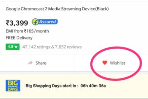 Win Google Chromecast 2 In Just Rs.1 From Flipkart 