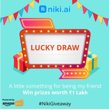 Niki Quiz Answers - Play & Enter Grand Lucky Draw To Win Amazon GiftCards Upto ₹100,000