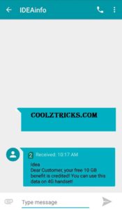 Idea Free Internet Loot- Get Free 30GB 4G Data Instantly (All Users)