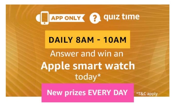 Amazon Apple Smart Watch Quiz Answers