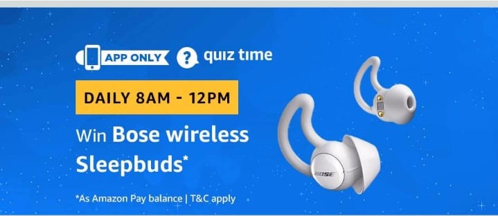(All Answers)Amazon Bose Wireless Sleepbuds Quiz Answers