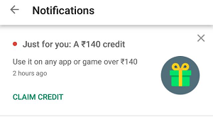 Convert Google Play Rewards PayTM Cash