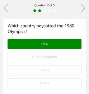 Amazon 29th December Quiz Answer- Win Free Sony Party System