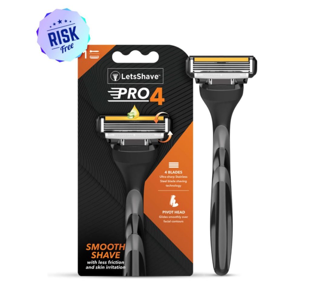 LetsShave Pro 4 Razor For FREE