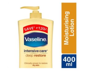 (For Winter) Vaseline Deep Restore Body Lotion,400ml In Just ₹175(Worth ₹265)