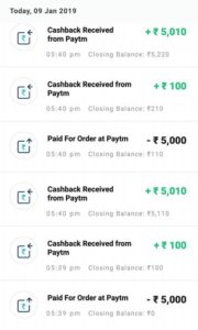 (Loot) PayTM Free ₹230- Pay ₹5000 and Get ₹5110 back (2 times)