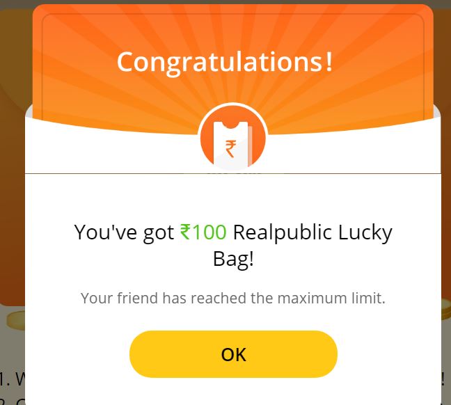 Realme Republic Lucky Bag- Win Free Realme U1 & Earbuds