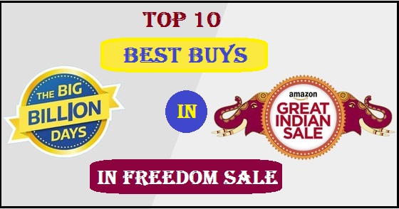 Top 10 Best Buy Items From This Amazon Flipkart Freedom Sales