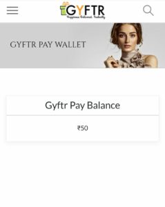 Gyftr Loot- Register & Get Free 50 GyFTR Points Worth Rs.50 | Buy Amazon/Fk