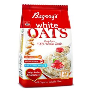 (#1 Seller) Amazon- Bagrry's Oats, 1kg In Just ₹100 (Worth ₹190)