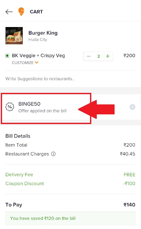 [Lootlo] Swiggy Loot- Order Food Worth ₹200 For Free (New/Old Users)
