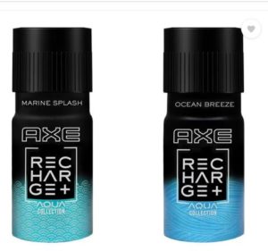 (🔥) Axe Recharge Ocean Breeze+Marine Splash Deo,300ml in just ₹195