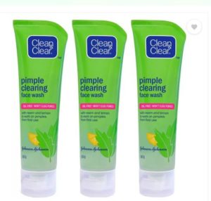 (Pack Of 3) Clean & Clear Facial Face Wash,80g In Just ₹165(Worth ₹297)