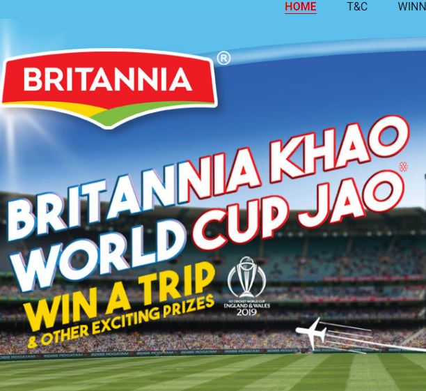 (Loot) Britannia Worldcup Challenge- ₹30 Free Recharge/PayTM Cash