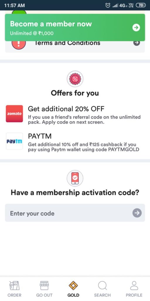 (BIG) Get Zomato Gold Membership For Free | 1 Unlock