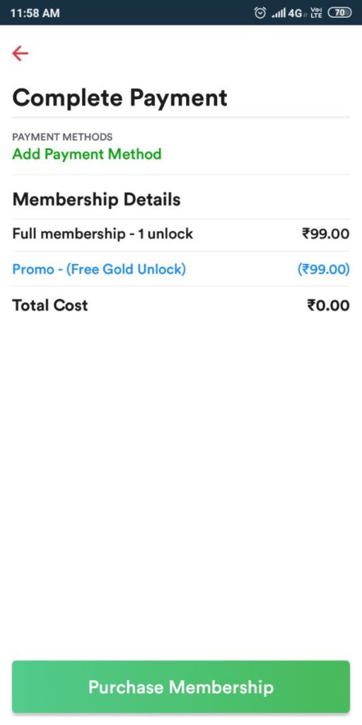 (BIG) Get Zomato Gold Membership For Free | 1 Unlock 