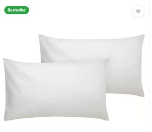 (Super) PumPum Solid Bed Pillows Pack of 2 In Just ₹219 (Worth ₹880)