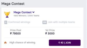 (Fantasy) Gamezy App- ₹150 on Signup +₹100/Refer | Earn Real Cash