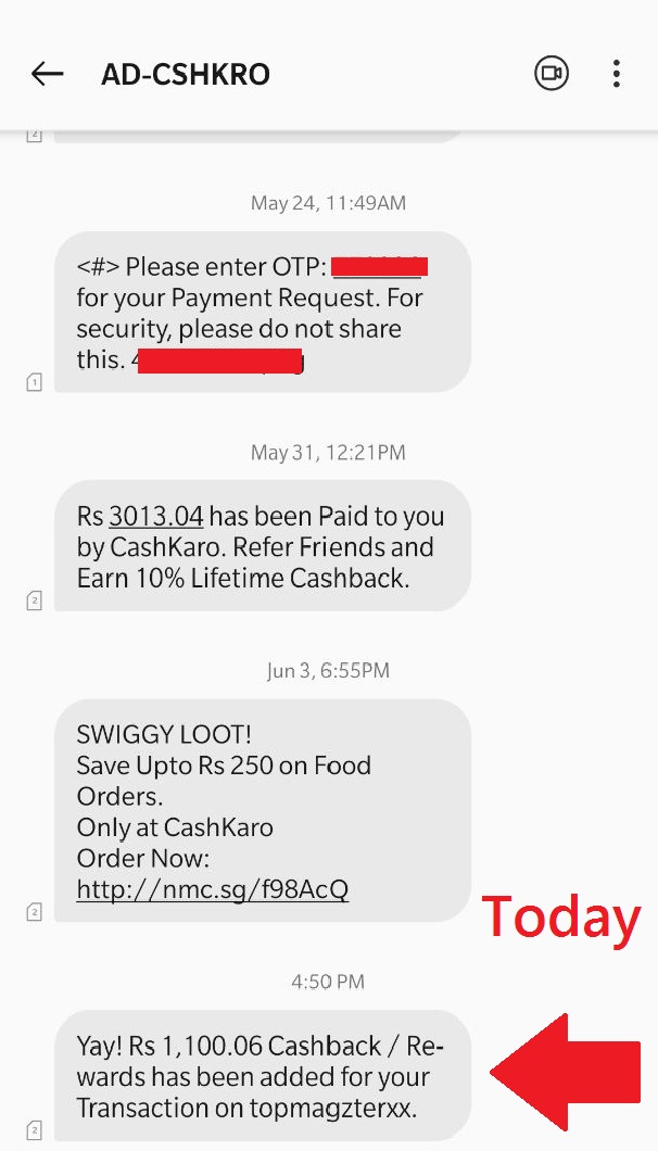 (धमाका) Magzter Cashkaro Loot- Get ₹126 In Bank Account For Free
