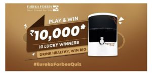 Amazon Eureka Forbes Quiz Answers