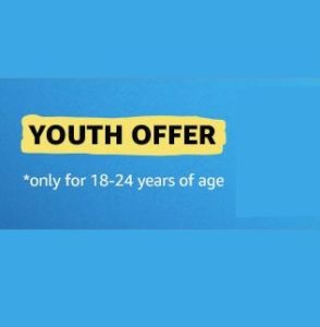 Amazon Youth Offer - Prime Membership In Just ₹499 For Youth