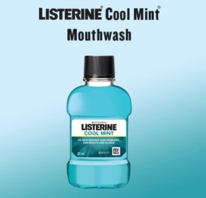 (Freebies) Listerine Cool Mint Mouthwash Sample for FREE In Lybrate
