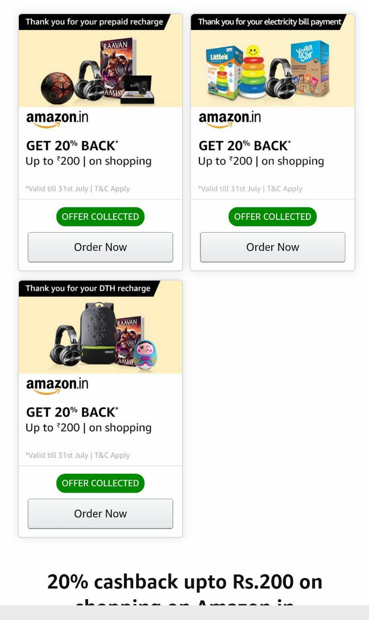 (बड़ा धमाका) Amazon ₹1000 Cashback On ₹1000 Shopping Of Anything