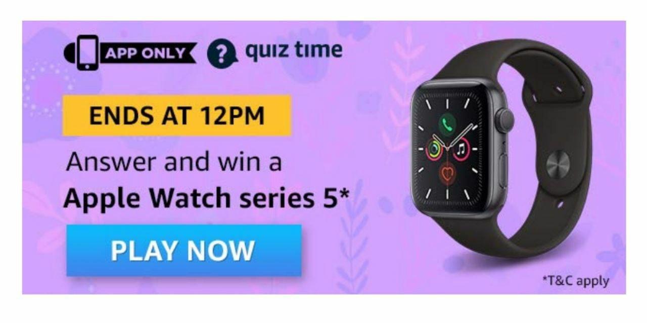 Amazon Apple Watch Quiz Answers
