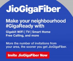 Jio Fiber Welcome Offer