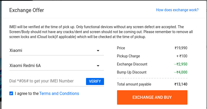Vivo V15 (6+64 GB) In Just ₹12640 With Exchange+Offer [MRP ₹19990]