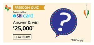 Amazon Freedom Quiz Answers