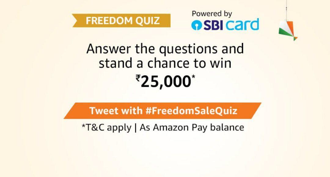 Amazon Freedom Quiz Answers