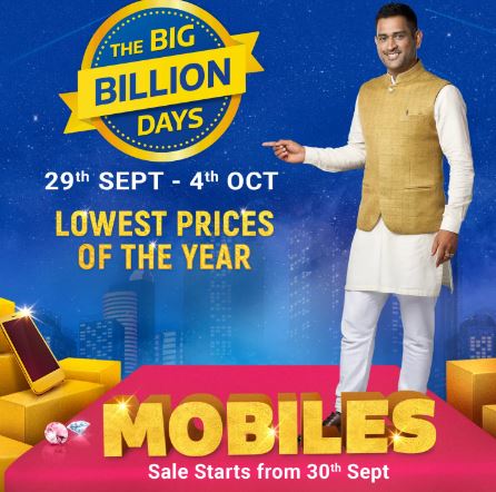 Flipkart Big Billion Days Mobile Deals