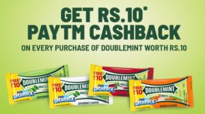 PayTM DoubleMint Offer - Get Free ₹10 DoubleMint 