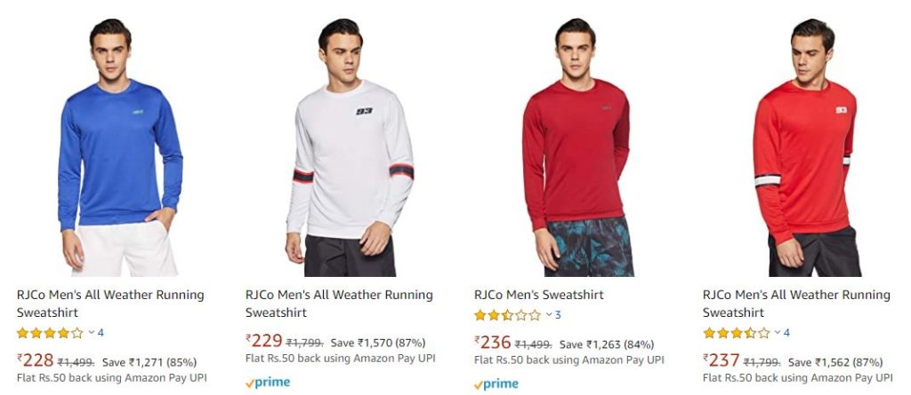 RJco Men's Sweatshirts Deal