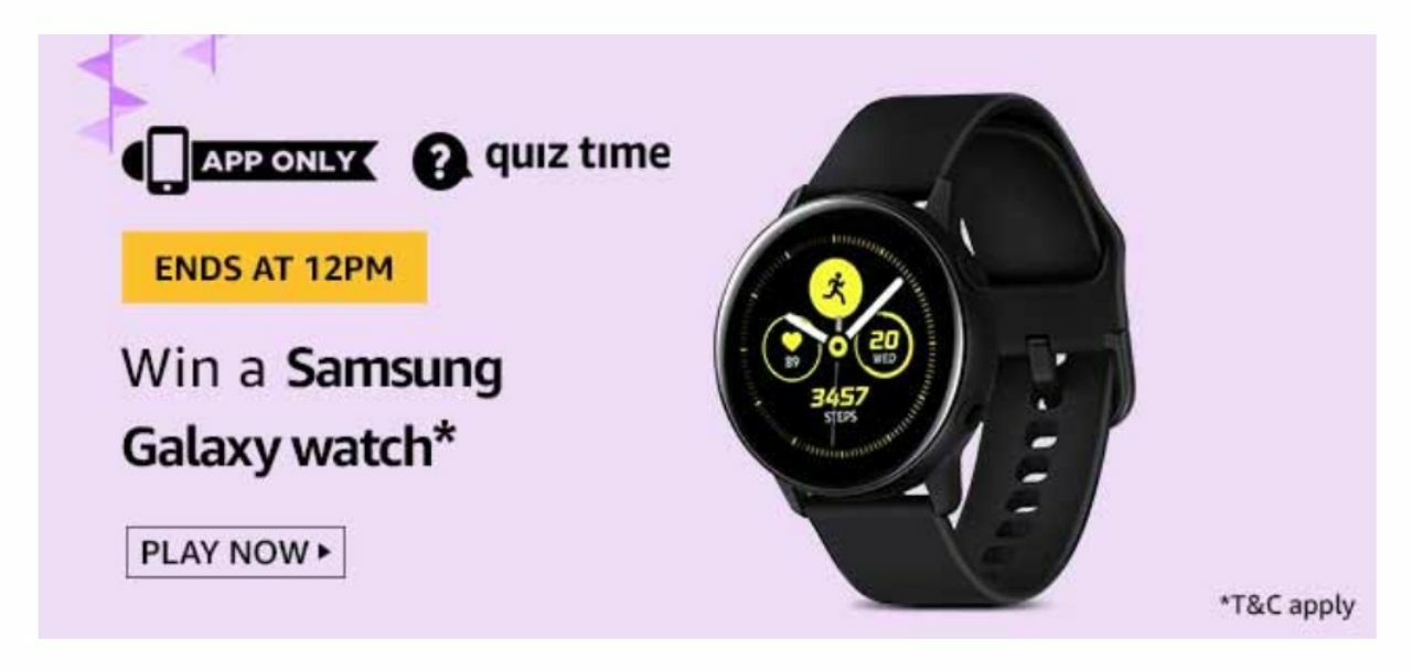 Amazon 21st September Quiz Answers