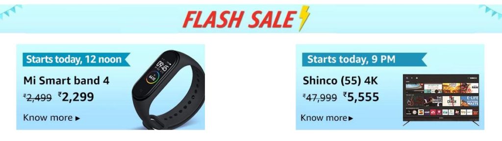 [Flash Sale] Loot- Shinco 55 inch 4K Smart TV @ Just ₹5500 | Today