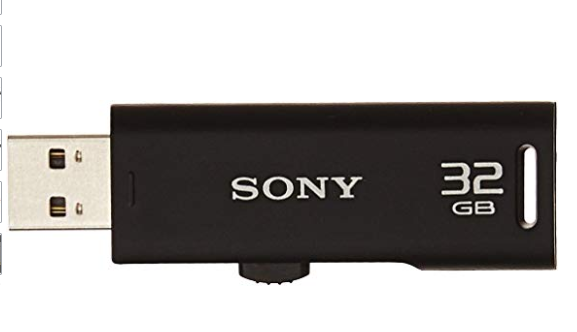 ( Best Deal) Sony Microvault 32GB USB Drive (Black) in ₹299 (Worth ₹690)