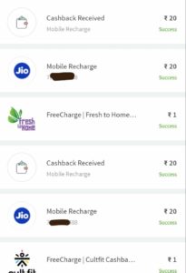 Freecharge Free Recharge